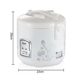 5L Electric Rice Cooker with Steamer Basket, Non-Stick Inner Pot, 24-Hour Delay Timer and Keep-Warm V1341-ZY-FPSE7JRD-WHITE