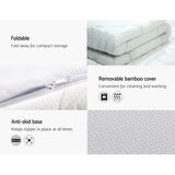 Giselle Bedding Memory Foam Mattress Topper Cool Gel 5cm Single MATTRESS-TOP-C-GEL-5-S