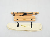 Folding Camping Table Bamboo Roll Up Portable Outdoor Picnic BBQ Desk Beach V563-MD-020MN