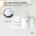 5Kg Potassium Chloride Powder Tub - Pure KCL E508 Food Grade Supplement V238-SUPDZ-30737609457744