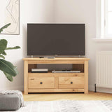 Corner Tv Cabinet 93x49x49 Cm Solid Pine Panama Range 43_282685
