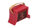 LED Humidification Fan Portable USB Charging Cooling Fan for Living Room Dinning RoomRed V1294-YM0901-3113210070211