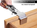 Drawer Installation Clamps, 2 Pack Adjustable Drawer Fixing Clamp Stainless Steel, Drawer V1192-AZ-W-0779