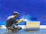 Welding Screen with Frame, 1.74 x 2.34m Welding Curtain Screen, Flame-Resistant Vinyl Protection V952-DMPF1JZ68FTYFQJGS001V0