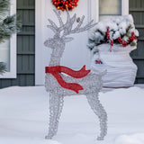 Christabelle Large 1.5m Christmas Reindeer Outdoor Indoor Display Decoration Lawn Statue LED Li 112_SB505