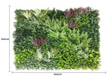 Premium Urban Greenery Artificial Vertical Garden / Fake Green Wall UV Resistant 1m x 1m V637-DP1006591