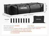 Hitch Cargo Carrier, Waterproof 840D PVC, 152 x 60.7 x 61 cm , Heavy Duty Cargo V952-PKHB20CUFTGP4MDGW001V0