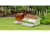11L Automatic Chook Chicken Feeder Poultry Auto Treadle Aluminium Metal Feeders V238-SUPDZ-32677248434256