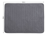 Laura Hill XL Electric Heated Blanket Throw Soft Coral Fleece with 10 Heat Settings - Grey THRG-KH-200-GY