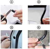 10 m edge protection edge profile black pipe tape clamping profile rubber V1237-ZY-203-0330