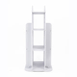 Rotating Bookcase Bookshelf Kid's Book Organiser Rack Wooden Castle Display Shelf V63-929921
