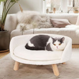 Luxury Round Pet Sofa Bed 60cm Soft Cushion Anti-skid V178-66937