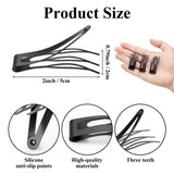 50 Pcs Double Grip Hair Clips 2 inch Metal Snap Hair Clips Women Hair Barrettes for Hair Making, V1192-AZ-W-17505