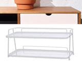 2 Tier Bathroom Countertop Counter Standing Rack Cosmetic Holder Storage Shelf Cosmetic V1294-YM0706-3117230205212