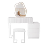Levede Dressing Table Stool Set with Mirror Led VM1023