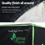 Green Fingers Grow Tent 90x90x180CM Hydroponics Kit Indoor Plant Room System GT-D-90X90X180