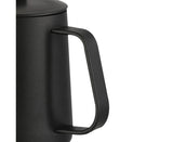 600ml Pour Over Kettle Coffee Maker Stainless Steel Gooseneck Drip Tea Pot Jug-Black 600ML V1263-JX-293