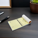 3-Pack Small Business Receipt Books White, for Orders, Invoices, and Records V1369-AZ3-W-21660