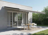 Outdoor Folding Arm Awning Retractable Sunshade Canopy Grey 3.0m x 2.5m V63-842721