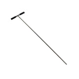 Soil Sample Probes with T Handle Adjustable Sharp Tip Stainless Steel Soil Sampler Tool for Plant V1294-YM0706-3111230159811
