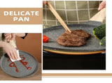 Nonstick Crepe Pancake Pan Set with Multi-Color Design, Cookware for Easy Flipping and Even Cooking V1366-AZ2-W-20397