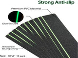 10 Pcs Bandes Antiderapantes X Slip Outdoor Tape Adhesive Anti-Adhesive Abrasif a High Adherence V1237-MS-626-214
