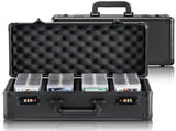 Graded Card Storage Box 4 Slot Coded Lock Carrying Case with Foam Dividers for PSA BGS SGC Sports V767-VVR-FJKSNHMMS108T371IV0