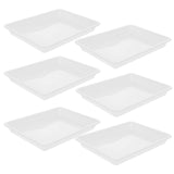 SWETRACE 6Pcs Puzzle Trays White Color For Building Blocks And Puzzles Toy Organization And Storage V1189-LWWAL-20260327-03675