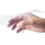 Strip Curtain, 2500 cm L x 30.5 cm W x 3 mm Thickness, Clear PVC Smooth Curtain Strip Door Bulk V952-JPVC82X121PCSGXS0V0