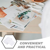 Clear Laminating Film Sheets, Non-Reflective Self-Adhesive PVC for Photo and Document , 100 Pieces V1370-AZ4-14638