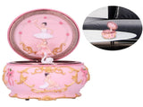 LED Music Box Figurine Rotation Exquisite Music Box Home Decoration Girls Birthday Gift1 V1294-YM0901-3115200151411