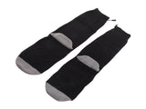 Washable Electric DoubleSided Heated Socks USB Charging with Temperature Control Black V1294-YM0901-3113200159811