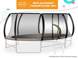Kahuna Replacement Trampoline Net for 8ft x 14ft Oval Trampoline TRA-OVL-NET-814