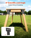 VEVOR Compound Angle Platform Brackets Fit 3.5x3.5 In/88.9x88.9 mm Lumber 4 Pcs V952-GJPTZJ44YC4PGZEWL001V0