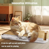 Foldable Triangle Cat Scratcher with 6 Sides V1237-ZY-908-095