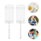 Cake Containers 60-Pack Portable PP Material Dessert Holders 6.88 x 1.97 x 1.97 Inches V1366-AZ2-W-21029