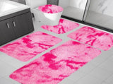 Tyidzon 5Pc Bath Mats for Bathroom, Quick-Dry Bathroom Rugs Sets Washable Non-Slip Bath Mat Ultra V1189-LWWAL-20260325-01108