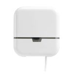Wall Mount Tissue Holder with Lock Key Toilet Dispenser Clear View Window for 9.8in Diameter V1294-YM0901-3112250035211