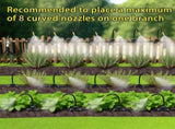 Automatic Drip Irrigation Kit, 100FT Garden Watering System with 16 Adjustable Copper Nozzles & V1369-AZ3-W-16972
