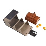 Multi Slot Sunglasses Organizer Foldable Glasses Jewelry Storage Box Portable PU Leather Eyeglasses V1294-YM0715-10328168