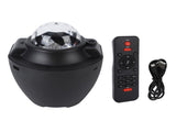 Star Projector Light 3 Colors Brightness Modes Music Adjustable Bluetooth Speaker LED Star V1294-YM0703-3119230040411