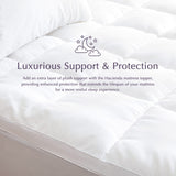 Hypoallergenic, Antibacterial w/ 100% Microfiber filling Mattress Topper - KING V196-MTK200_K