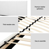 Artiss Bed Frame Double Size White NEO BFRAME-E-NEO-D-WH-AB