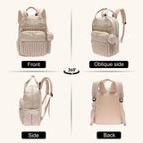 Diaper Bag Backpack Stylish Baby Diaper Bag Waterproof Travel Backpack with Changing Pad Stroller V1366-AZ2-W-14961