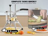 Commercial Chopper Commercial Vegetable Chopper with 4 Blades Fruits Dicer V952-GGSSDQTJJBQX4YU0HV0