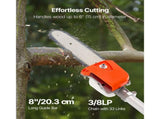 Gas Pole Saw, 25CC 2 Stroke Gas Powered Pole Saws 20.3 cm Cutting Bar, Cordless Tree Trimmer V952-ECCYJCS8INCH86J0A002V0
