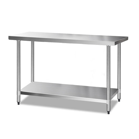 Cefito 1524x610mm Stainless Steel Kitchen Bench 304 SSKB-304S-60