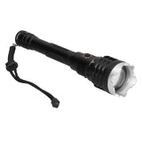 Strong Brightness LED Flashlight 5-Gear Zoom Emergency Flashlight for Outdoor USB Charging V1294-YM0901-3119210102111