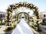 Metal Wedding Arch Garden Arbor Floral Stand Indoor/Outdoor V178-66791