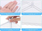 Reusable Pop-Up Mesh Food Cover Tent Set, Foldable Insect Net for Picnic Camping Kitchen Dustproof V1107-CS-YCFCZ